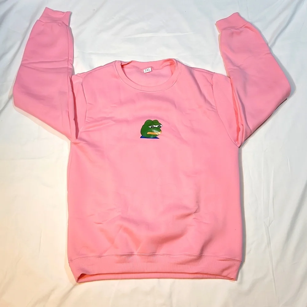 NWOT Pink sweatshirt - Picture 1 of 3